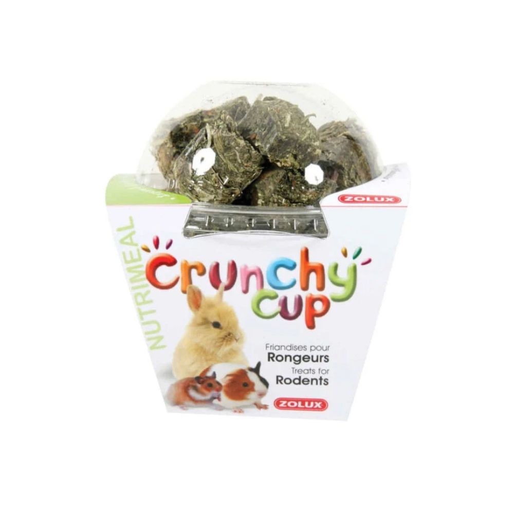 Crunchy Cup alfalfa y perejil Zolux
