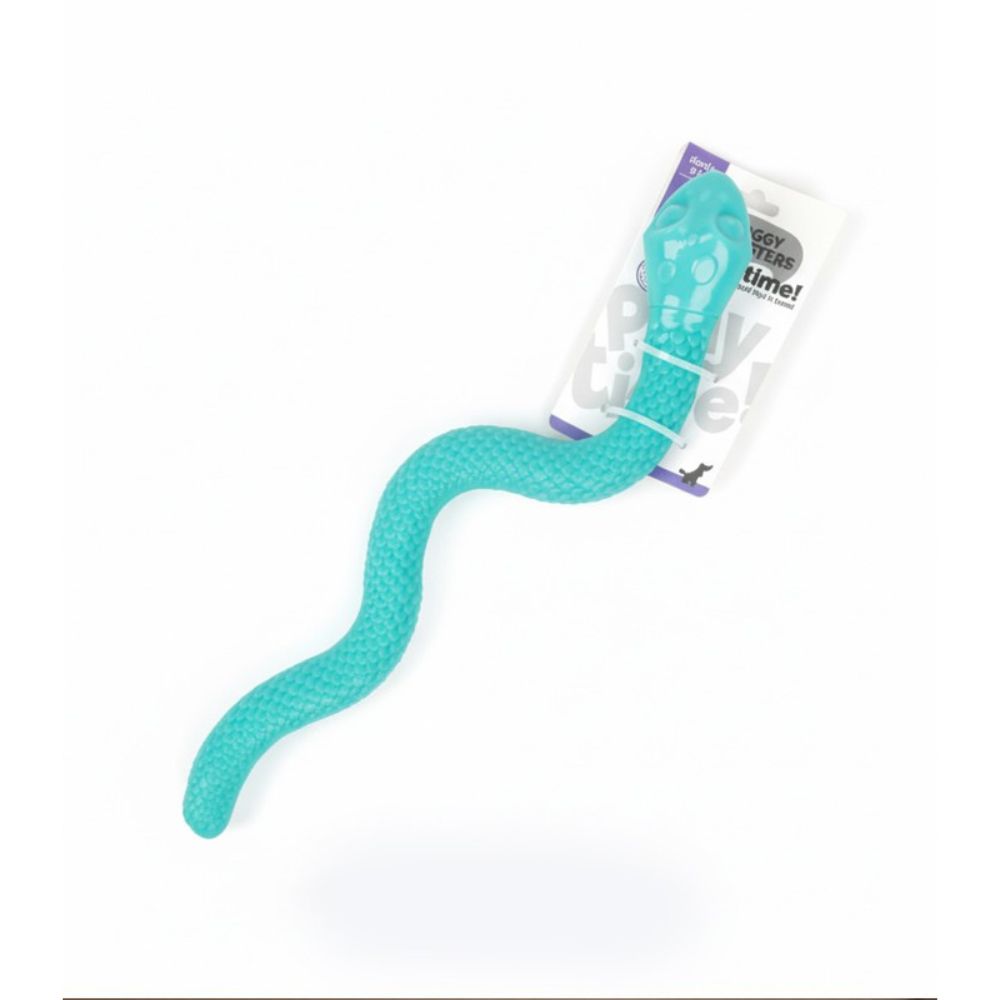 Doggy Masters Serpiente dispensadora de snacks azul