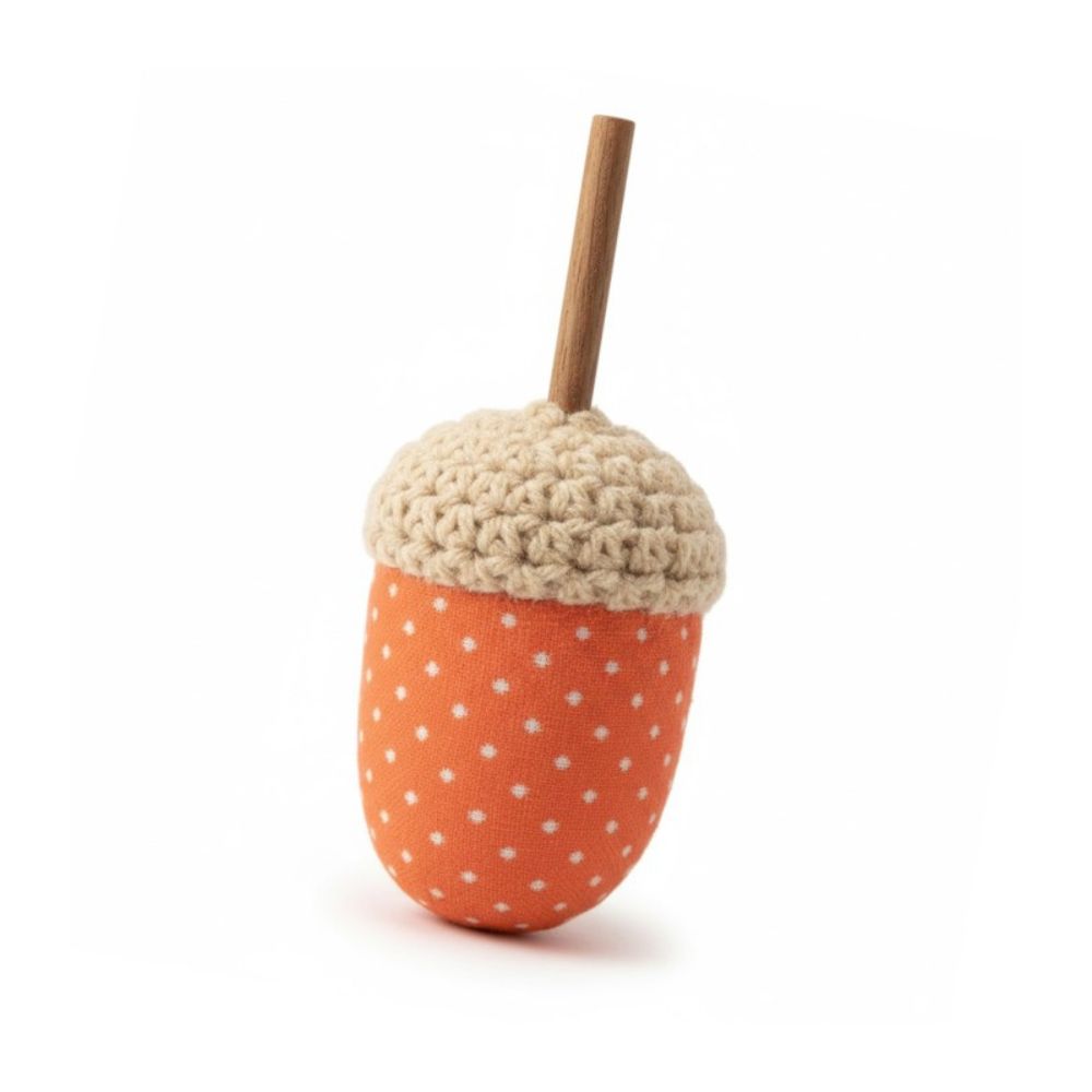 Kitty Masters Juguete bellota coral con catnip