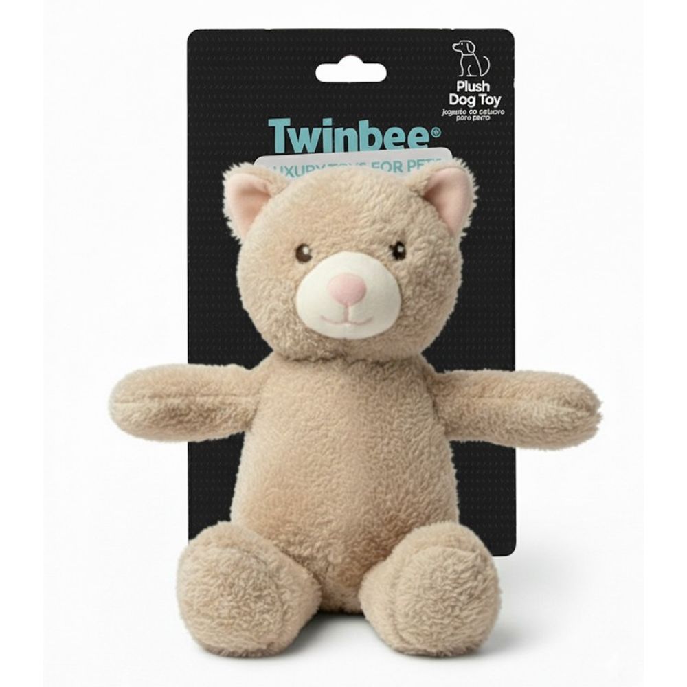 Twinbee Peluche Gato Maxi 22 cm con Sonido para Perro