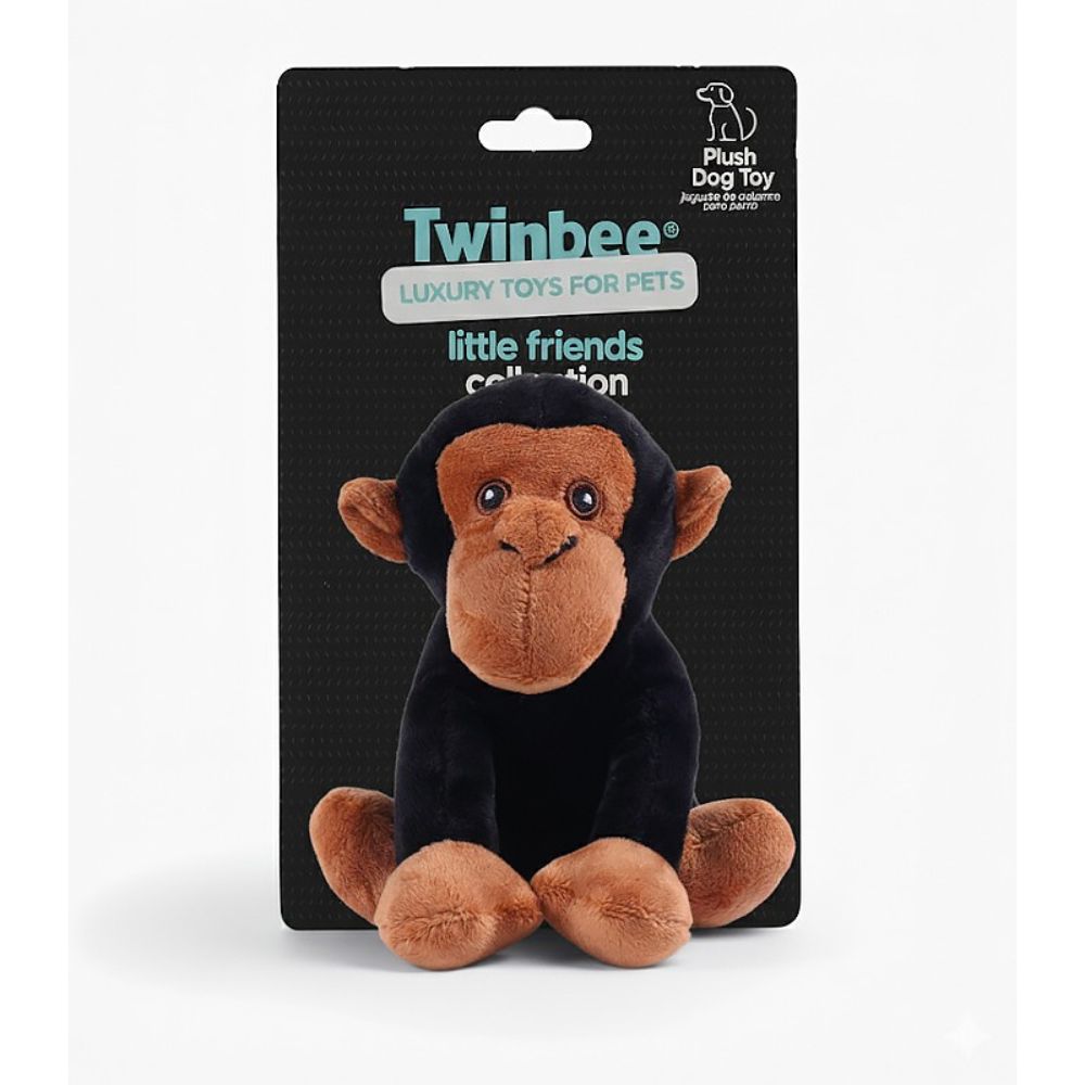 Twinbee Peluche Chimpancé con Sonido 15 cm