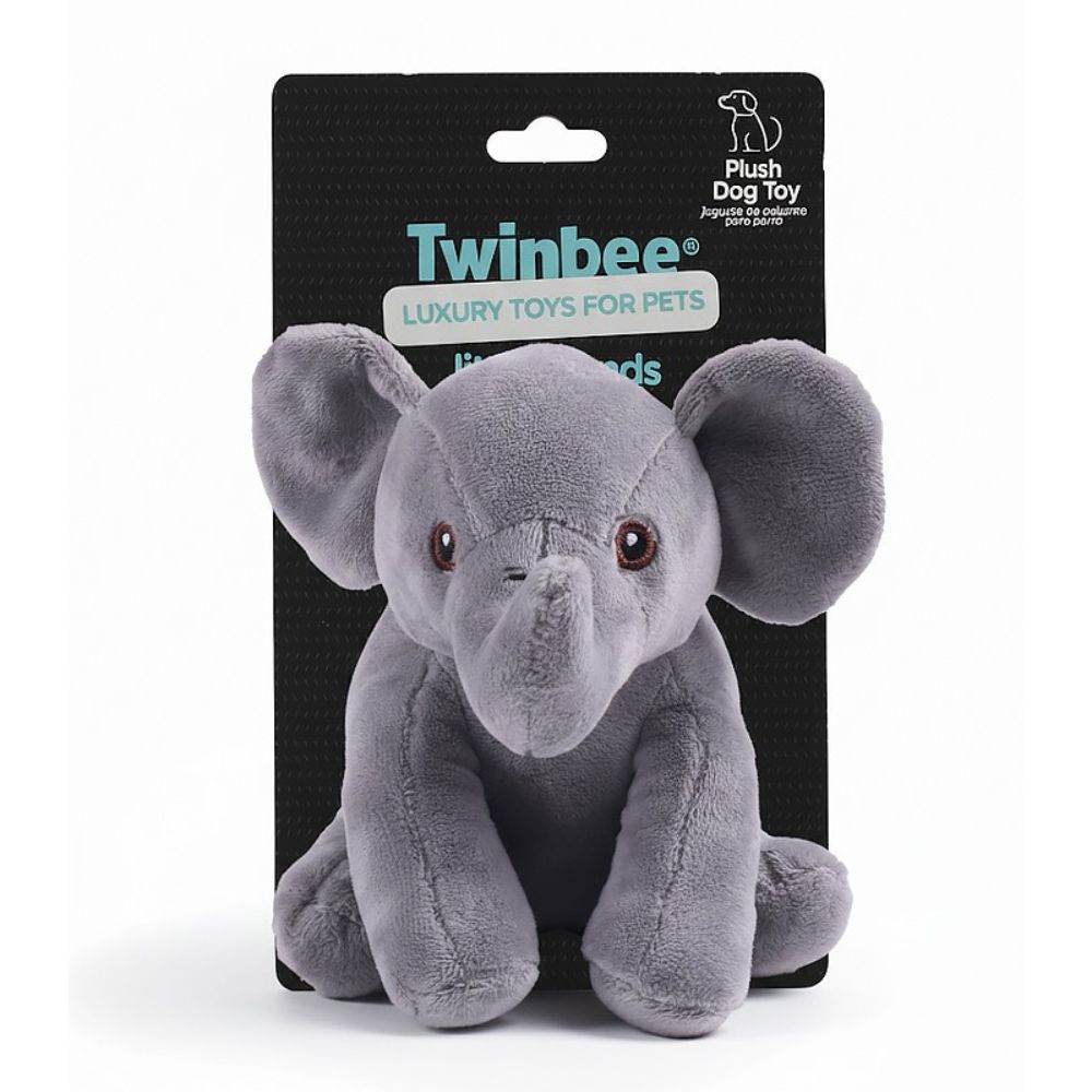 Twinbee Peluche Elefante con Sonido 15 cm