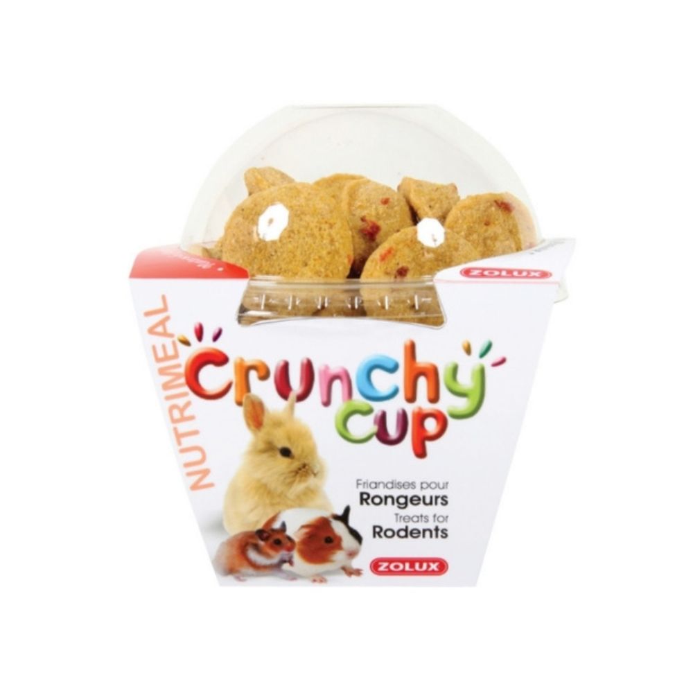 Zolux Crunchy Cup nature y zanahoria 200gr