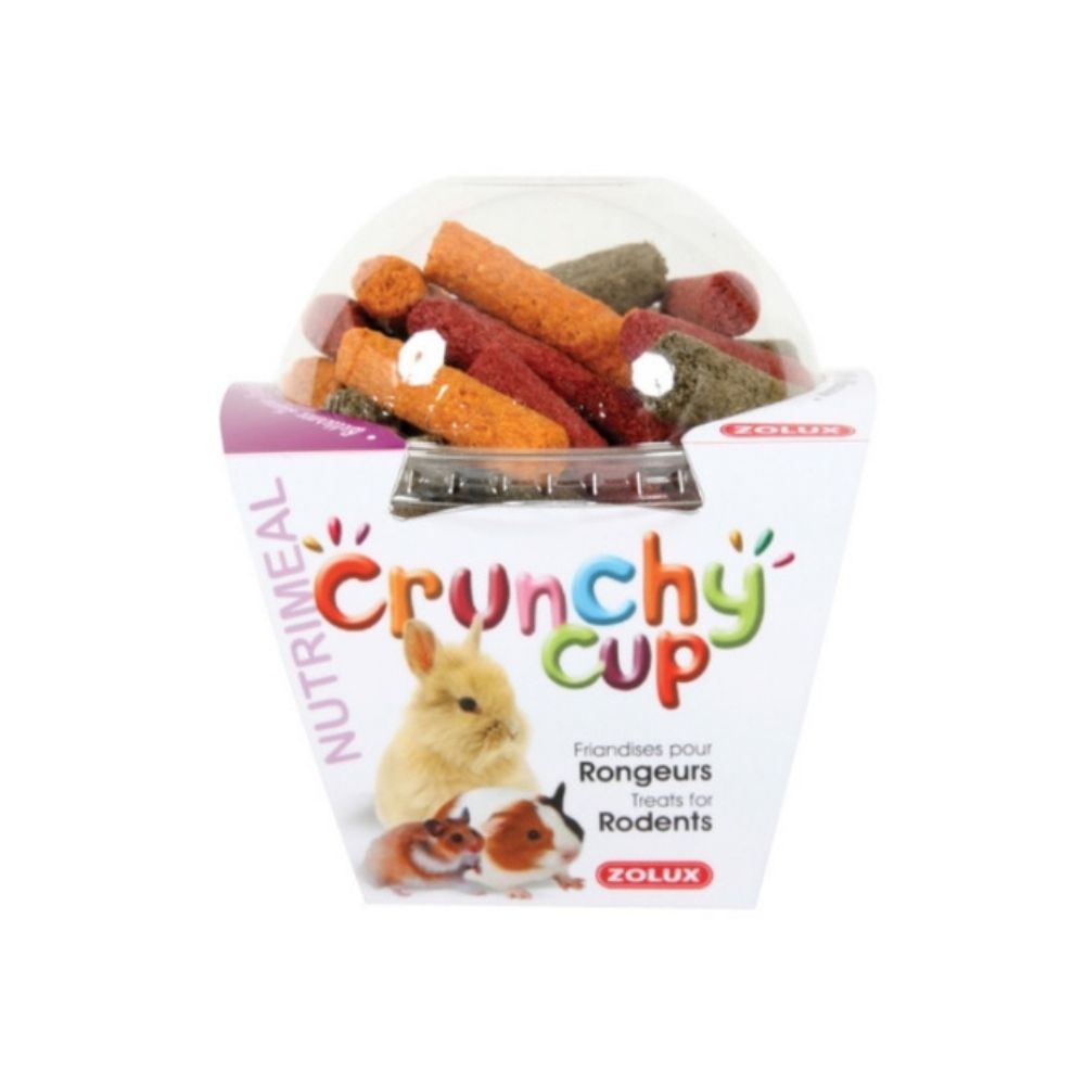Zolux Crunchy Cup alfalfa, remolacha y zanahoria