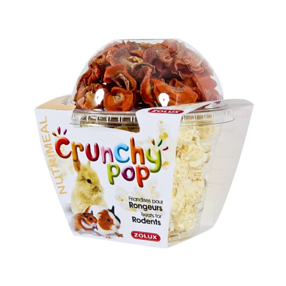 Zolux Crunchy pop zanahoria 43gr