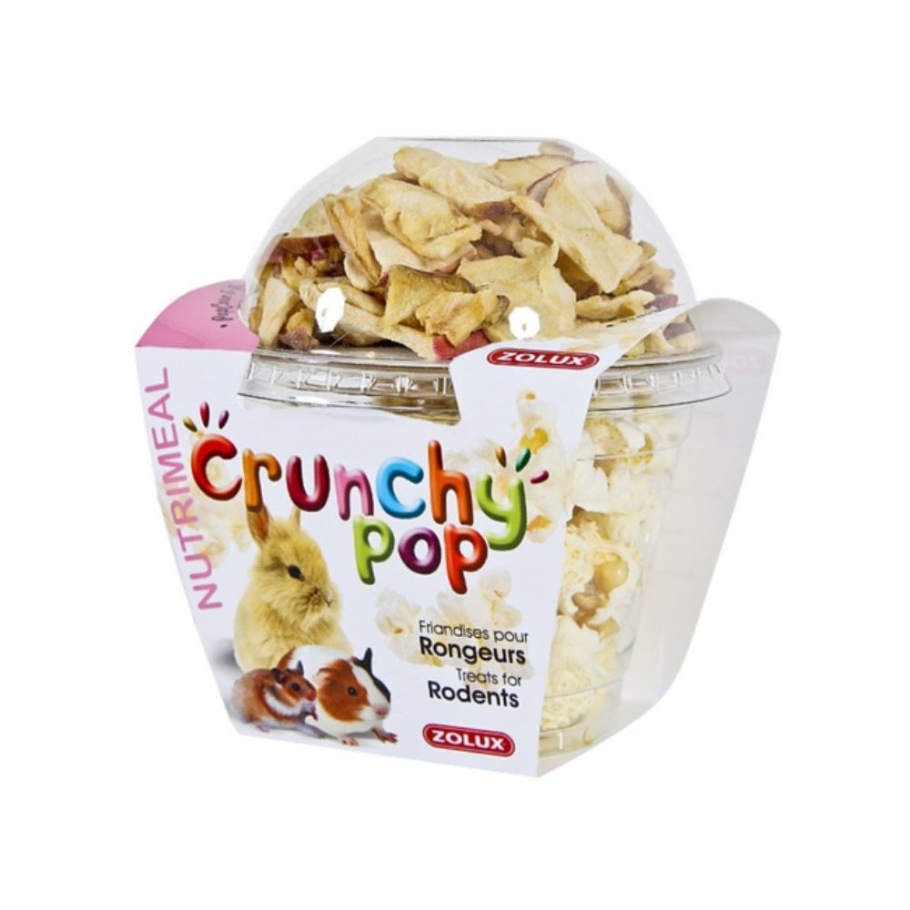 Zolux Crunchy pop manzana 43gr