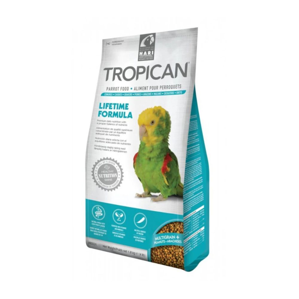 Pienso para loros Tropican Mantenimiento 1.8 kg