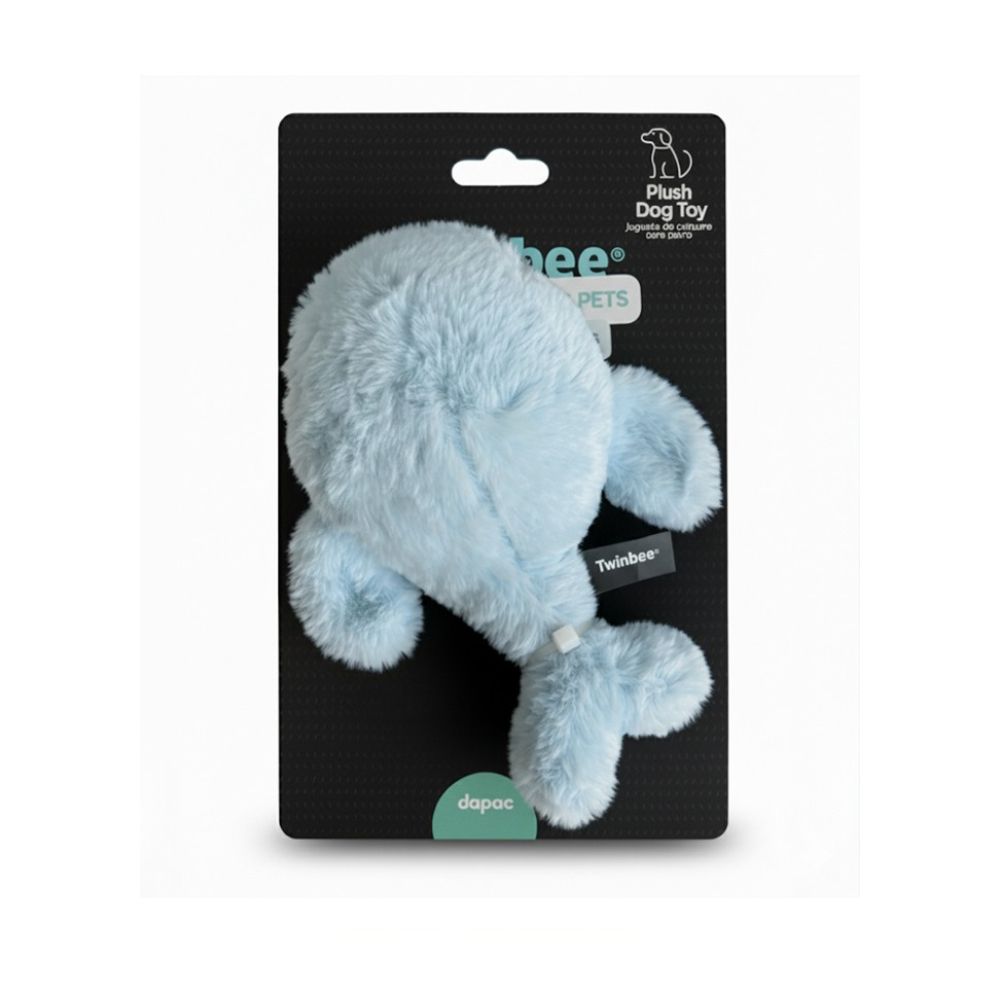 Twinbee Peluche Ballena Azul con Sonido