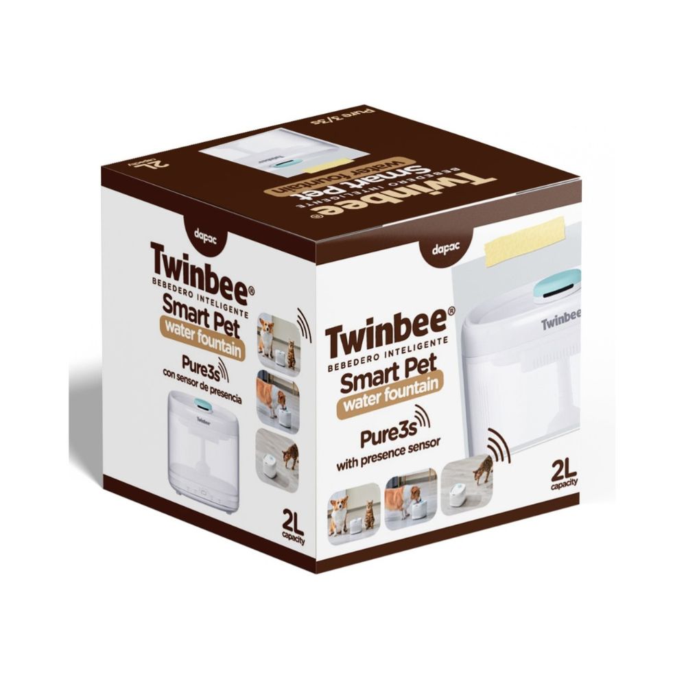 Bebedero Fuente Twinbee Smart Inalámbrico 2L