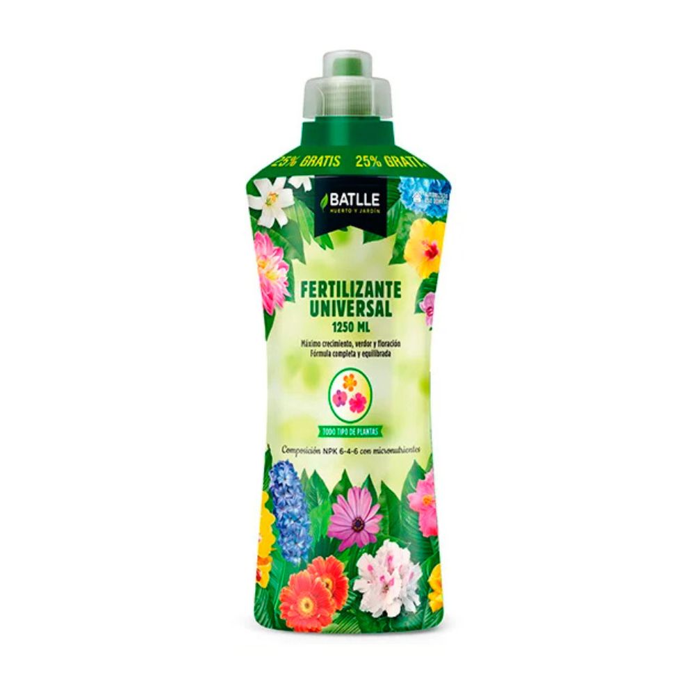 Fertilizante Universal Líquido 1250 ml BATLLE