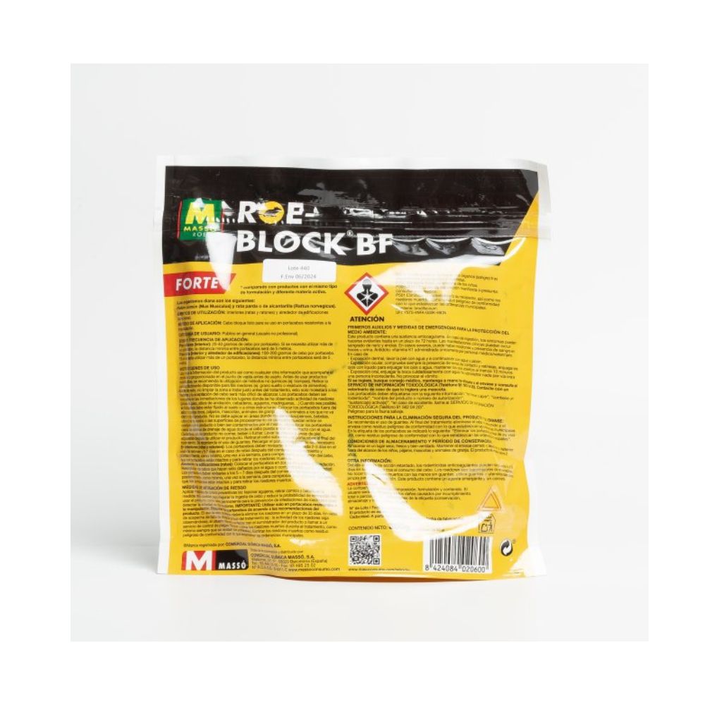 Raticida Roe block bf forte 300 g