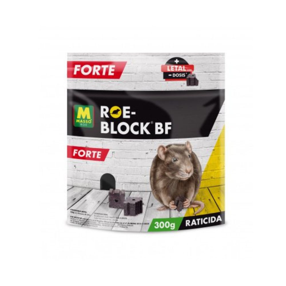 Raticida Roe Block bf forte 300 g
