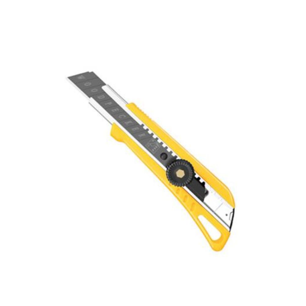 Cúter 18 mm ABS con bloqueo manual y rueda Ironside