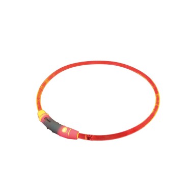 COLLAR FLASH RECARGABLE LED ROJO
