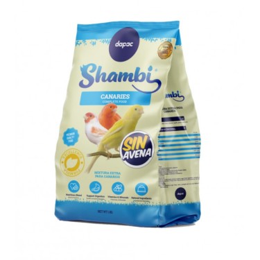 SHAMBI MIXTURA CANARIO JILGUERO SIN AVENA 1KG