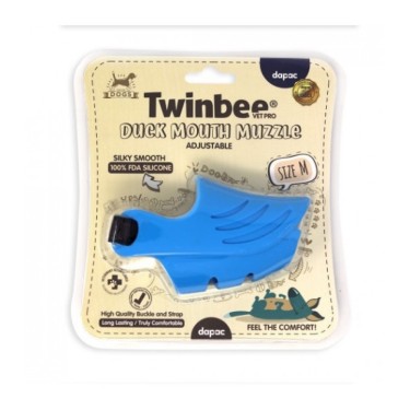 BOZAL SILICONA TWINBEE AZUL L