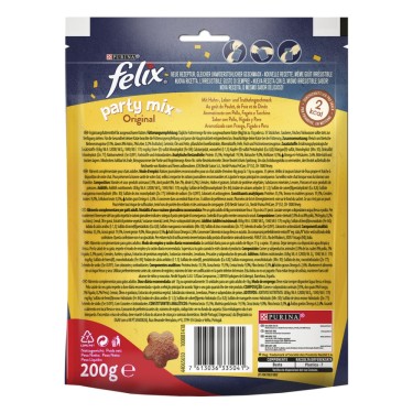 FELIX MIX ORIGINAL PARTE TRASERA 200GR