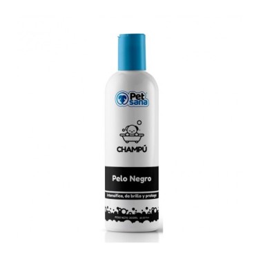 PET SANA CHAMPÚ PELO NEGRO 300ML