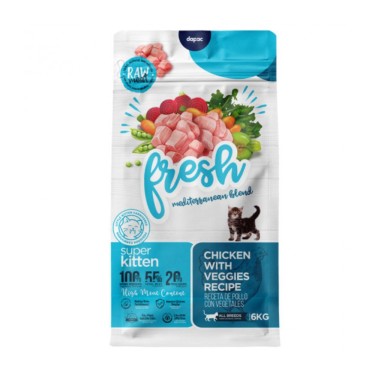 Fresh Mediterranean Blend Cat Super Kitten 6 kg