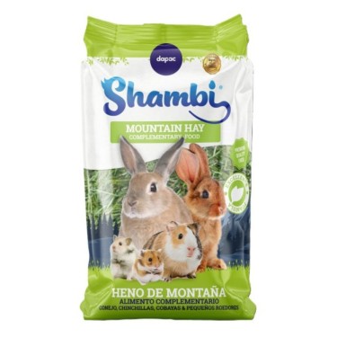Shambi Heno de Montaña 1 kg alimento natural para roedores
