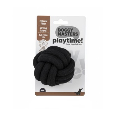 Doggy Masters Pelota cuerda nudo 7cm