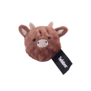 Twinbee Pelota Buey de Goma (TPR) 5,5 cm para Perro