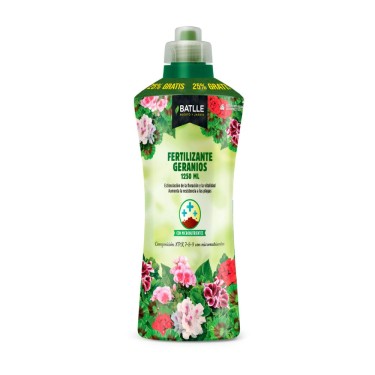 Fertilizante Geranios 1250 ml BATLLE