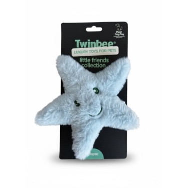 Twinbee Peluche Estrella de Mar Azul con Sonido 20 cm