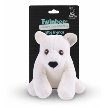 Twinbee Peluche Oso Polar con Sonido 15 cm