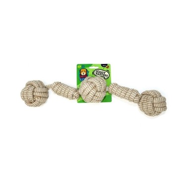 Doggy Masters Organics cuerda yute natural 3 nudos 36 cm