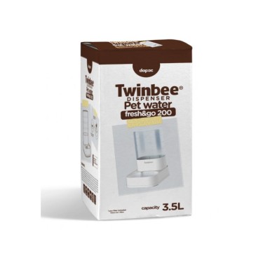 Bebedero Automático Twinbee 3,5L con Filtro Purificador