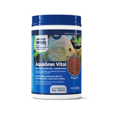 AquaGran Vital Gránulos Peces Tropicales 100ml