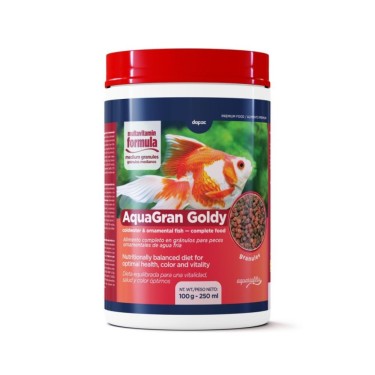 AquaGran Goldy Gránulos Peces Rojos 250ml