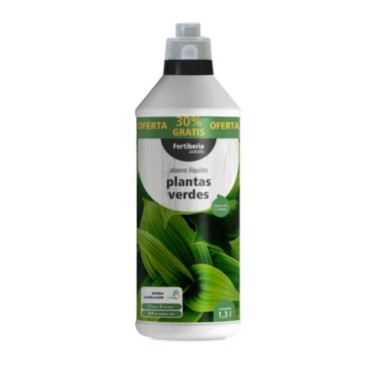Fertilizante Plantas verdes abono líquido Fertiberia 1,3L