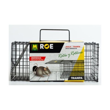 Jaula Metálica para Capturar Ratas y Ratones Viva