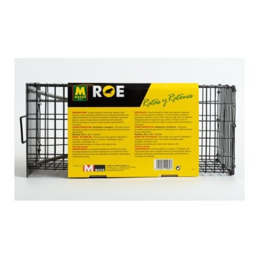 Jaula Metálica para Capturar Ratas y Ratones Viva