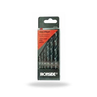 Juego Brocas Metal HSS Pro 6 piezas 2-8 mm en Tucan
