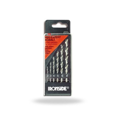 Juego Brocas Metal HSS Cobalto 6 piezas 2-8 mm en Tucan