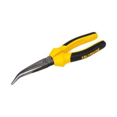 Alicate boca semi redonda curva 45° 200 mm IRONSIDE