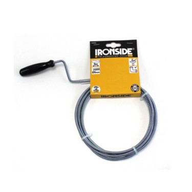 Desatascador de muelle IRONSIDE 3m x 5mm para tuberías