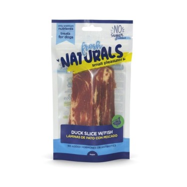 Fresh Naturals láminas pato con pescado 100 g en Tucan