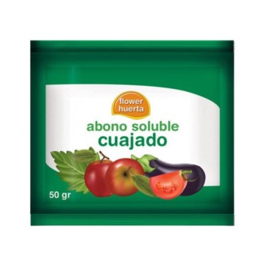 Abono soluble cuajado flor Flower 50 g en Tucan