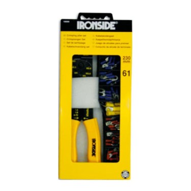 Juego alicates terminales 60 piezas Ironside en Tucan