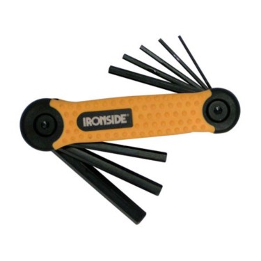 Llave allen hex 9 piezas ironside