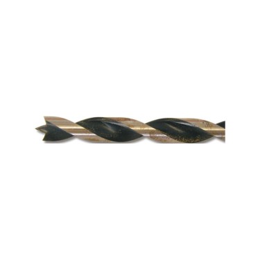 Broca profesional para madera de 3 puntas, diámetro 04 mm