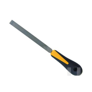 Lima plana basta 150 mm mango bimaterial Ironside en Tucan