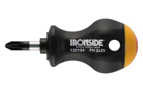 Destornillador philips carrocero 1 x 25 mm Ironside en Tucan