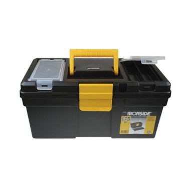 Caja herramientas abs negro tool box s 400 x 220 x 198 mm