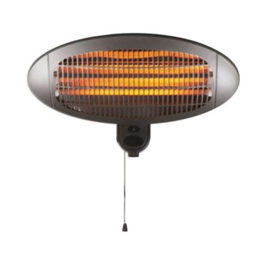 Estufa eléctrica exterior pared 2000W IP34 Ironside en Tucan