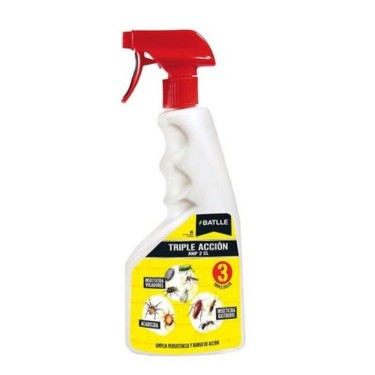 Insecticida acaricida triple acción listo uso 750 ml Batlle en